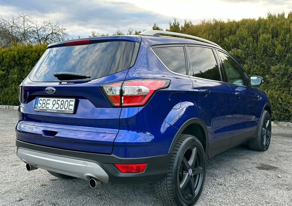 Ford Kuga cena 58000 przebieg: 191000, rok produkcji 2016 z Poręba małe 352
